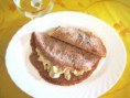 Celozrnná palacinka s kuracím mäsom